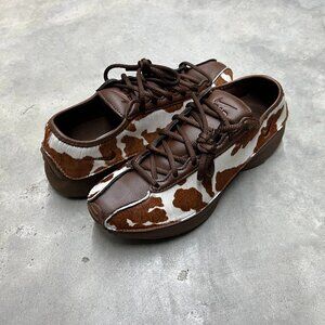 Nike Wmn's Size 6 Air Superfly LX Cow Print HQ9148 201 - New